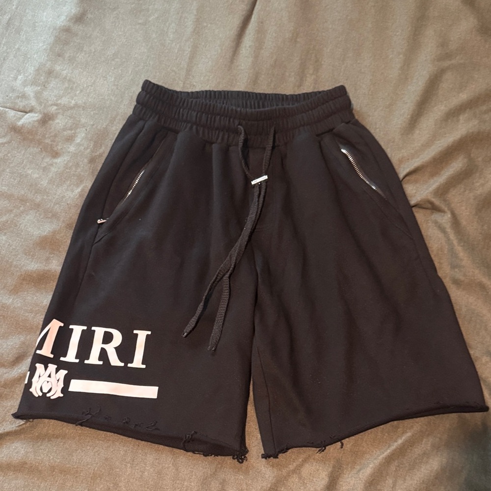 AMIRI Black Athletic Men's Shorts